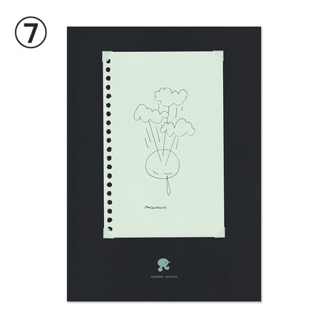 Chamiso 原画作品『DAYNOTE ARCHIVE』No.1 〜 No.7