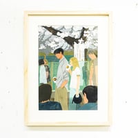 堀井美沙子 原画作品『思っていたほど』（額込）