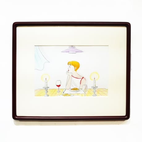 ☆ロッキー田中　第33作　黄金の海　81/500　A3サイズ　額付き ☆ロッキー田中 第33作 黄金の海 81/500 A3サイズ 額付き カテゴリ