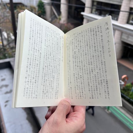 古賀華子 ZINE『胃袋散文集』