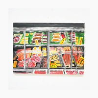 村上明 原画作品『近所の魚屋』