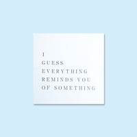 駒﨑 崇彰 / photo book『I Guess Everything Reminds You of Something』