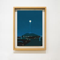 長谷川海 ポスター作品『聖なる山』