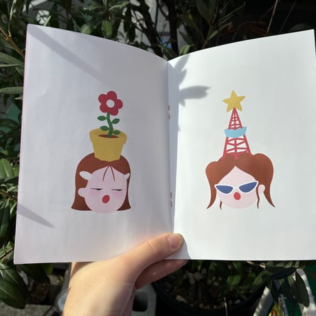 古谷彩恵 ZINE『THE TYPE TO HUG MYSELFE＋』