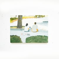 堀井美沙子 原画作品『休息』