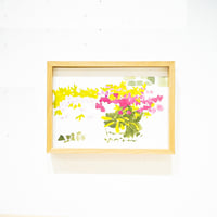 堀井美沙子 原画作品『日当たりと風通しがいい』 （額付き）