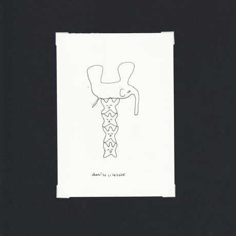 Chamiso 原画作品『DAYNOTE ARCHIVE』No.1 〜 No.7