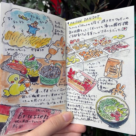 きくちみう  ZINE『Travelers notebook』