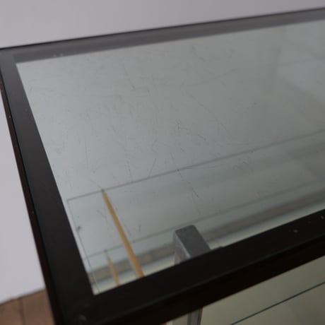 Iron frame 脚付きショーケース brown/全国配送◎ /店舗引取◎