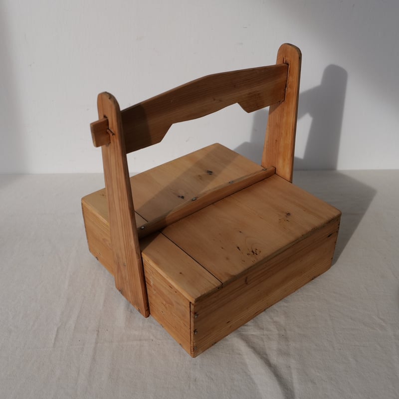 岡持ち　おかもち　横長　大型　昭和レトロ　ヴィンテージ　レトロ　古道具　④ 岡持ち おかもち 昭和レトロ ヴィンテージ レトロ 古道具 ① 岡