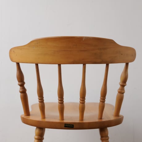 ナチュラルウッド・ろくろ加工のダイニングチェア/st.678