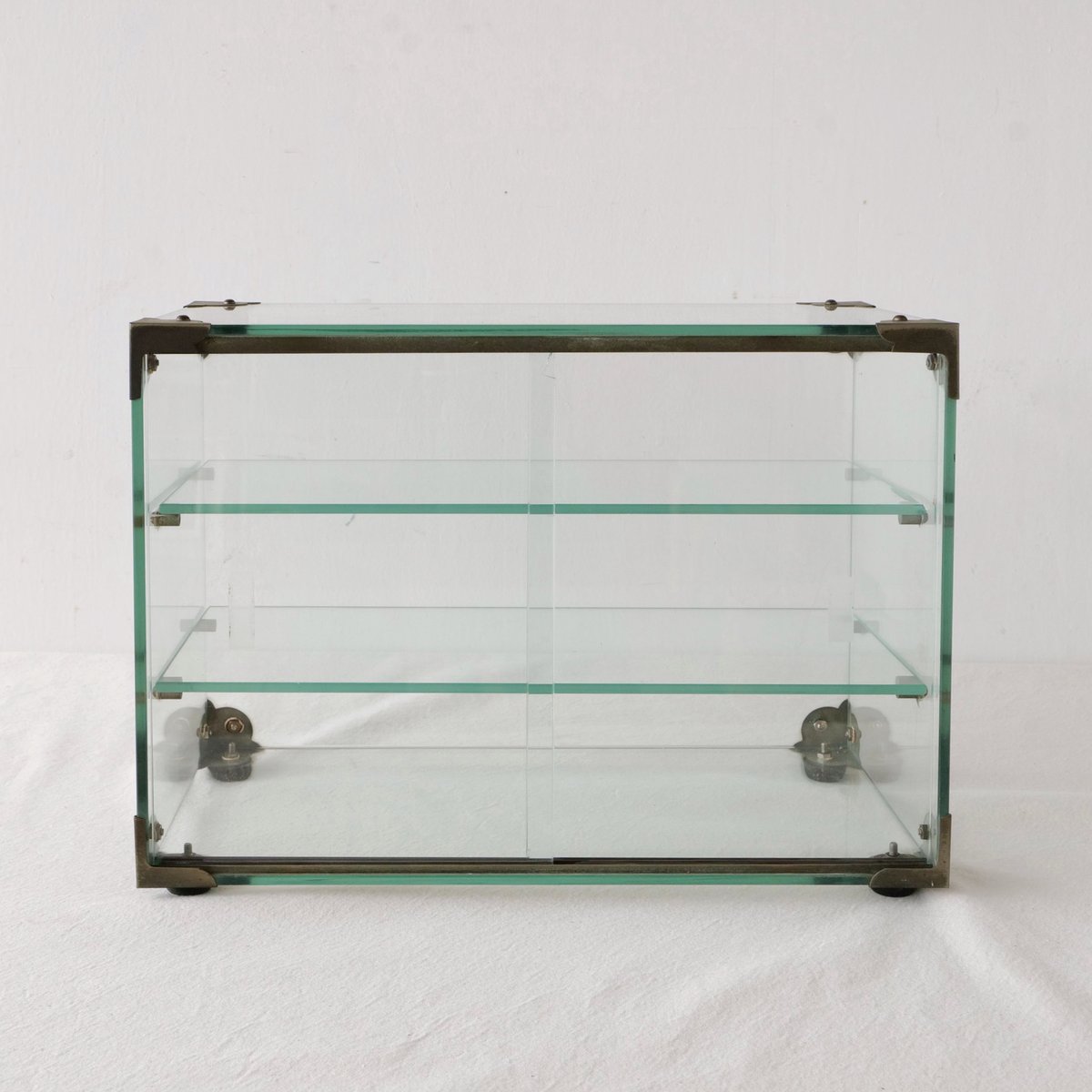 【最終値下げ】昭和レトロ 楢無垢材 ガラスショーケース ガラス棚 最終値下げ】昭和レトロ 楢無垢材 ガラスショーケース ガラス棚