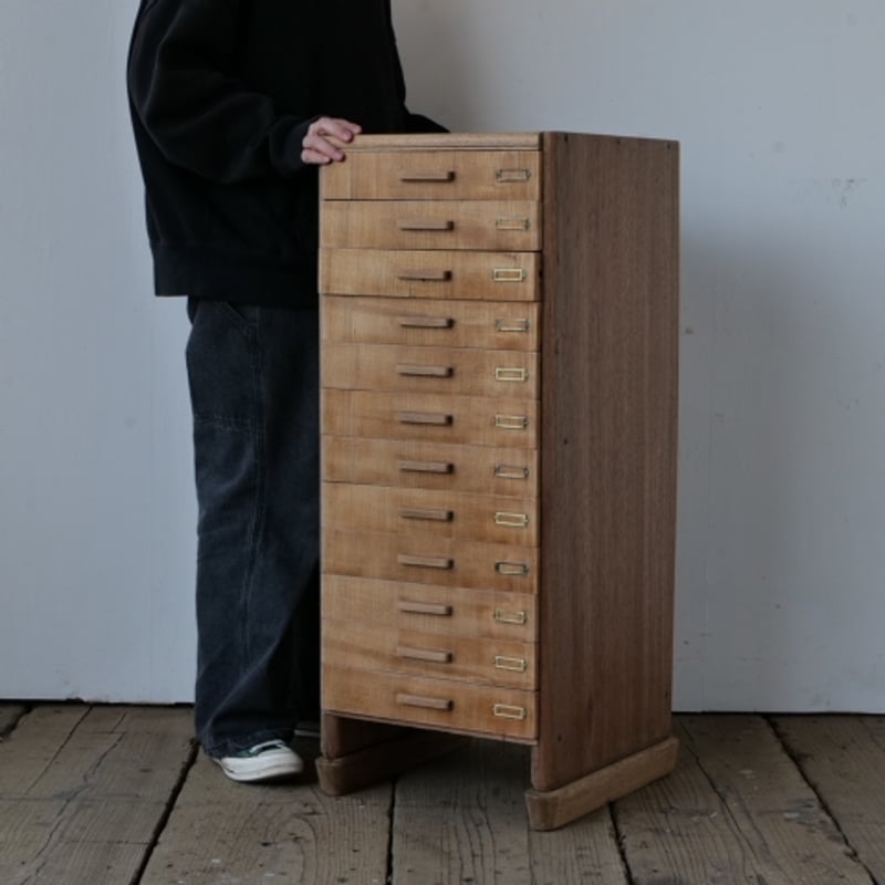 木の脚 12杯の小抽斗 /sk.337 | SLOWHAND DEPARTMENT