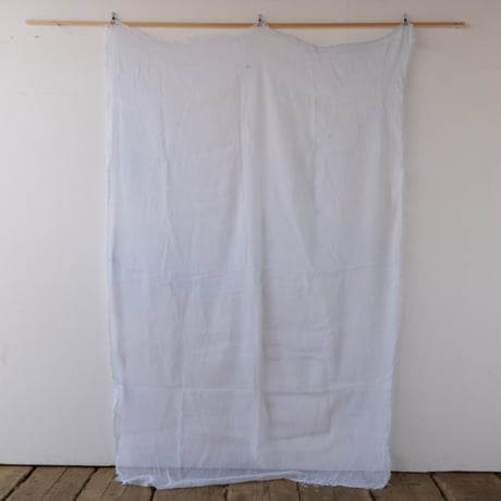 古布 リネン 淡青 200×140cm /st.717