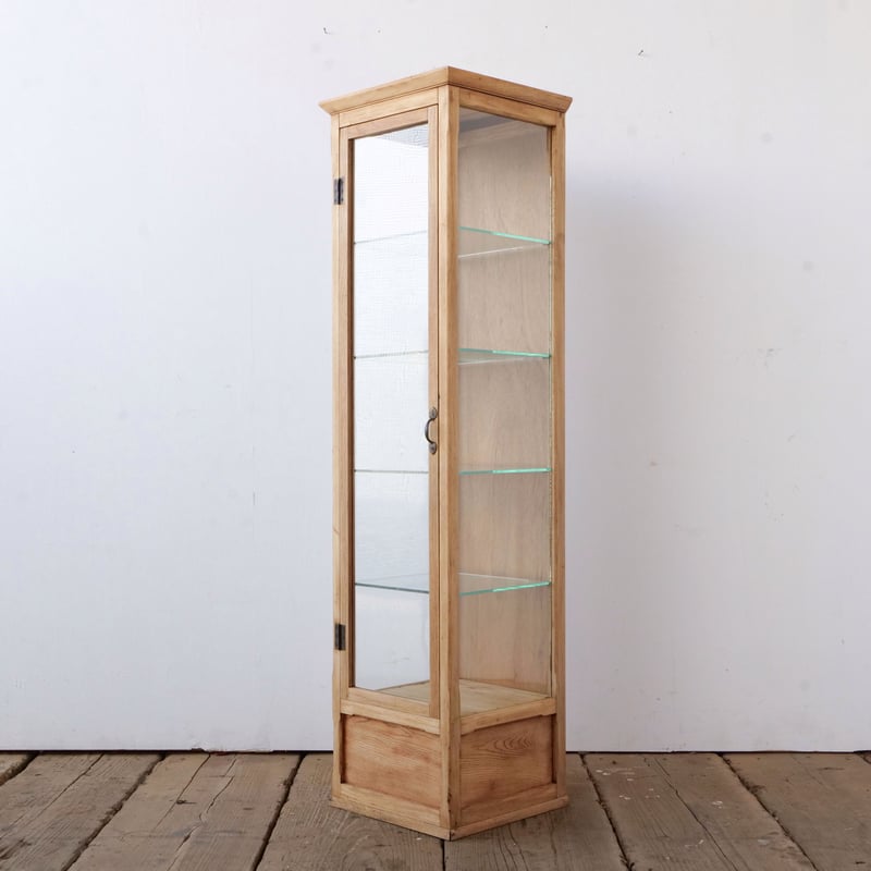 ゆらゆらガラスの背高5段ショーケース /sk.813 | SLOWHAND DEPARTMENT