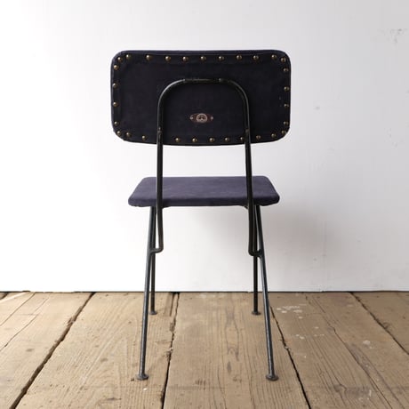 オールドマルニ Iron leg チェア / Navy /sk.570