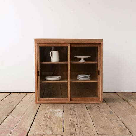 1198 ヴィンテージ　作業台　陳列台　テーブル　ガラスケース　レトロ　店舗什器 1198 ヴィンテージ 作業台 陳列台 テーブル ガラスケース レトロ 店舗