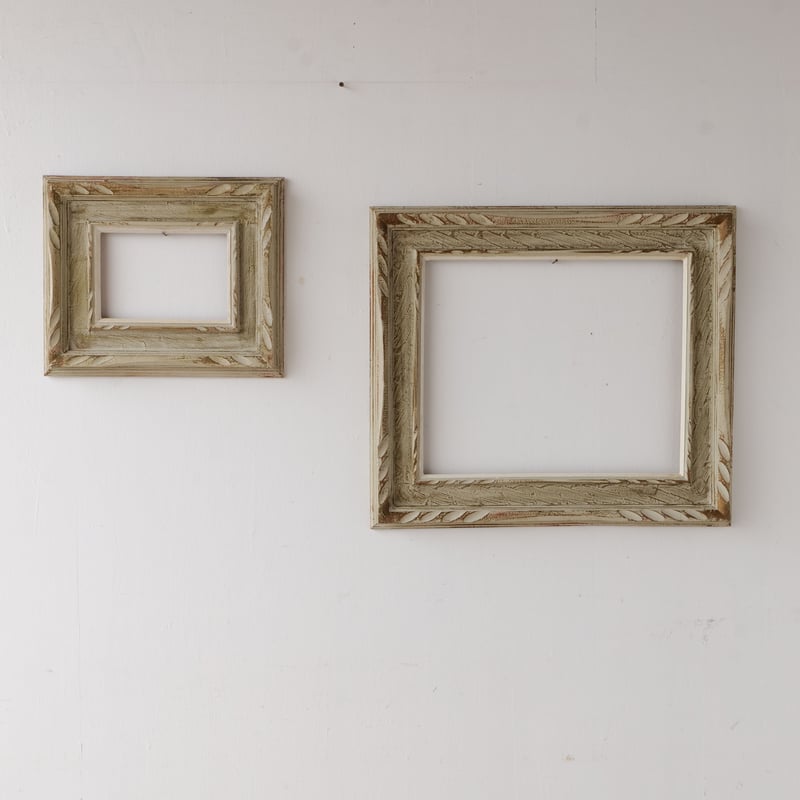 時の色を映す アンティーク額縁 2点組 /st.788 | SLOWHAND DEPARTMENT