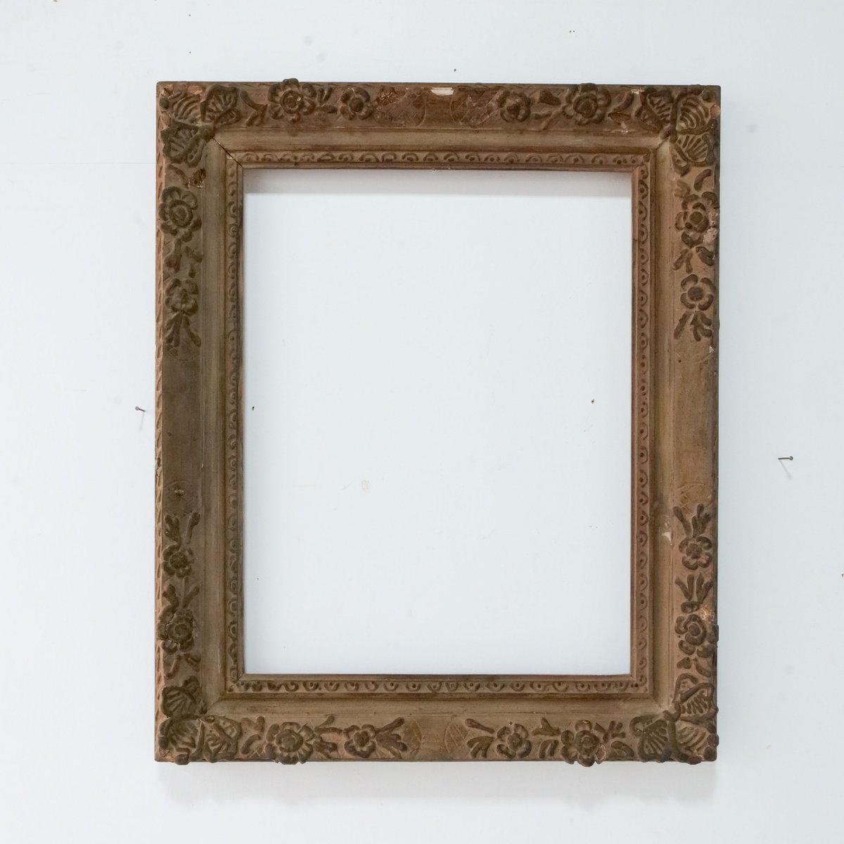 アンティークキルト フレーム·大判·͜· ♡ アンティーク ローズ オールドフレーム/ st.801 | SLOWHAND DEPARTMENT