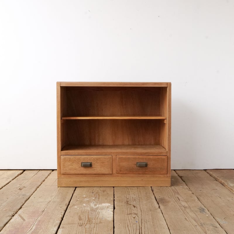 さざなみのような木目の抽斗付き木製キャビネット /sk.808 | SLOWHAND