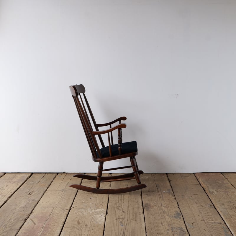 vintage ロッキングチェアー leather シート