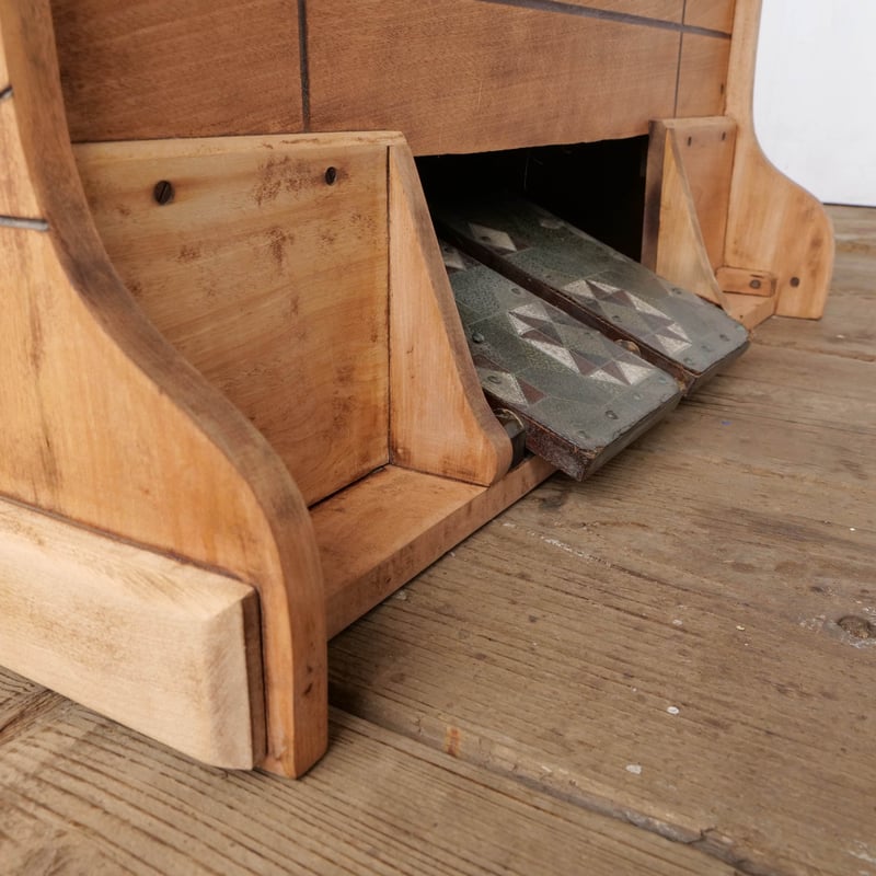 大正浪漫感じるYAMAHA製足踏みオルガンオブジェ/sk.754