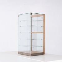 古い薬局で使われていた ガラスショーケース/店舗引取りor自社便のみ.1256◎