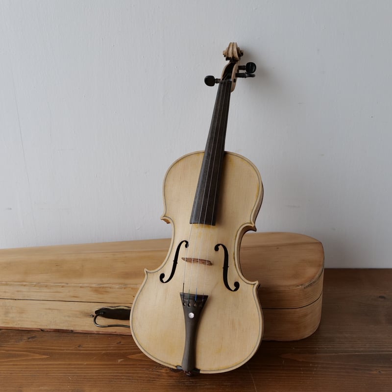 虎目バイオリン ビンテージ 剥離 バイオリン オブジェと剥離