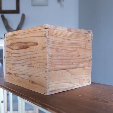 足踏みミシンの引き出しで作った4杯の収納ボックス