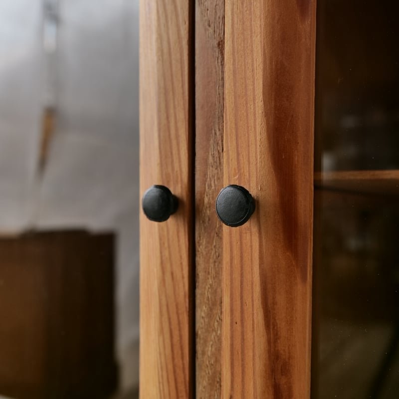 ガラス扉の四角い小さな収納棚/st.724 | SLOWHAND DEPARTMENT