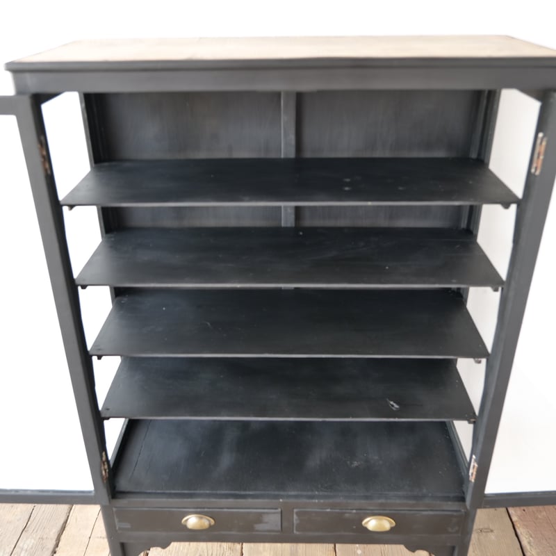 落ち着いた深い黒のケビント sd.130 全面ガラス /全国配送◎ /店舗引取