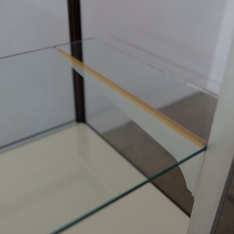 Iron frame 脚付きショーケース brown/全国配送◎ /店舗引取◎