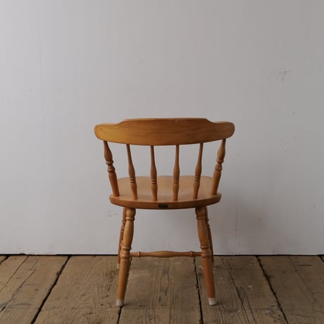 ナチュラルウッド・ろくろ加工のダイニングチェア/st.678