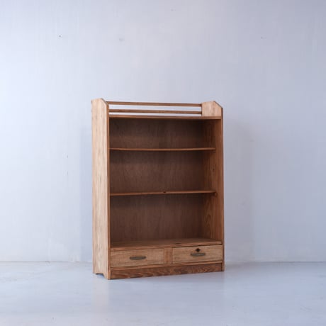2杯の抽斗を備えた 自由度の高い木製キャビネット/sa.1040
