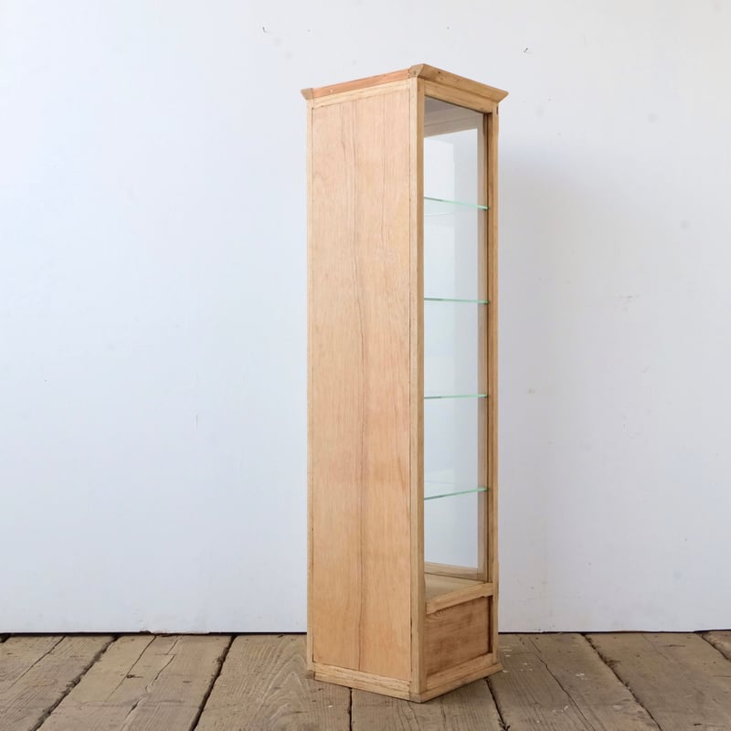 ゆらゆらガラスの背高5段ショーケース /sk.813 | SLOWHAND DEPARTMENT