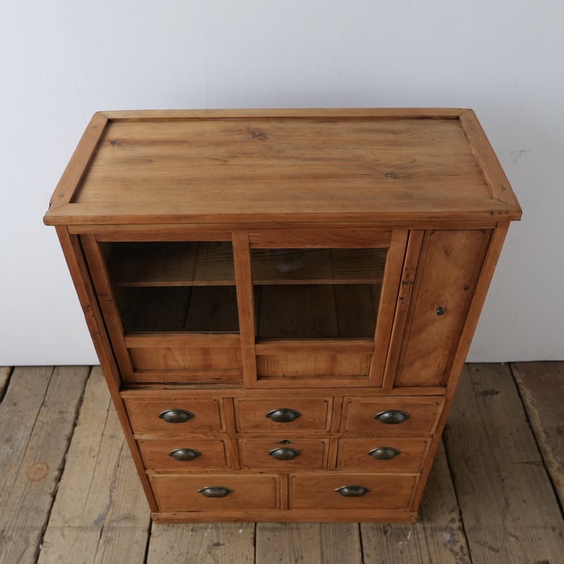 引き戸のチェスト 8杯抽斗 /sk.582 | SLOWHAND DEPARTMENT