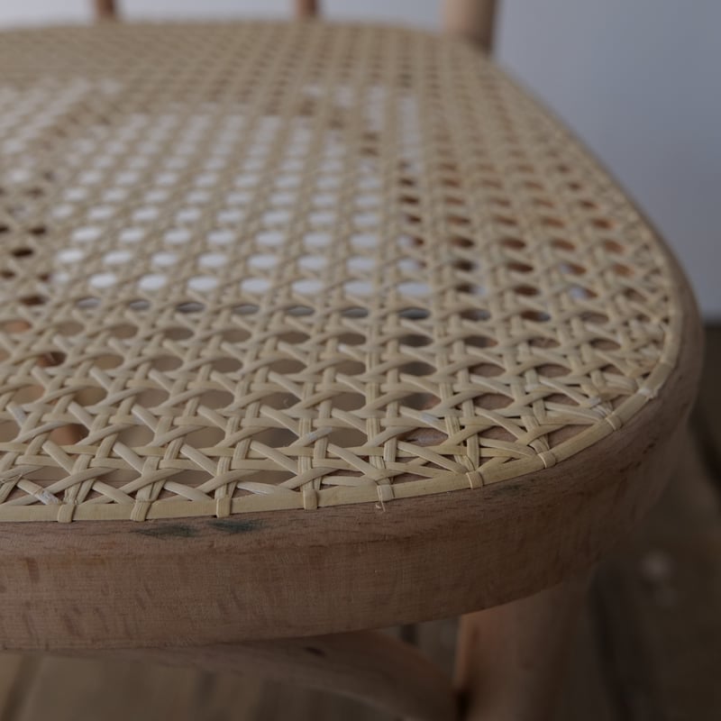 1脚 専用 ラタンシート ベントウッドチェア 東欧ヴィンテージ /st.592