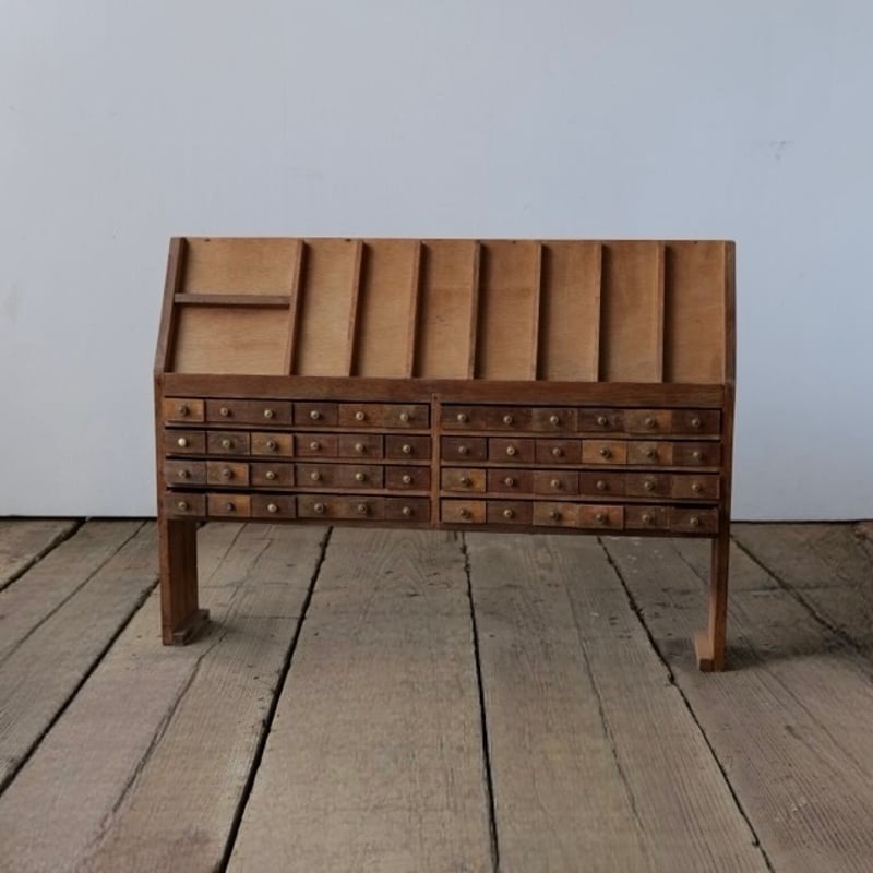 48杯の抽斗 活版印刷棚 /sk.323 | SLOWHAND DEPARTMENT