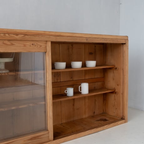 奥行きを抑えた構造の 木味豊かでシンプルな水屋/sa.1281'D