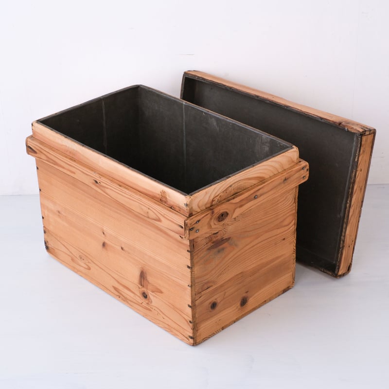 ブリキの造りがGOOD!な 中型サイズ茶箱/st.817 | SLOWHAND DEPARTMENT