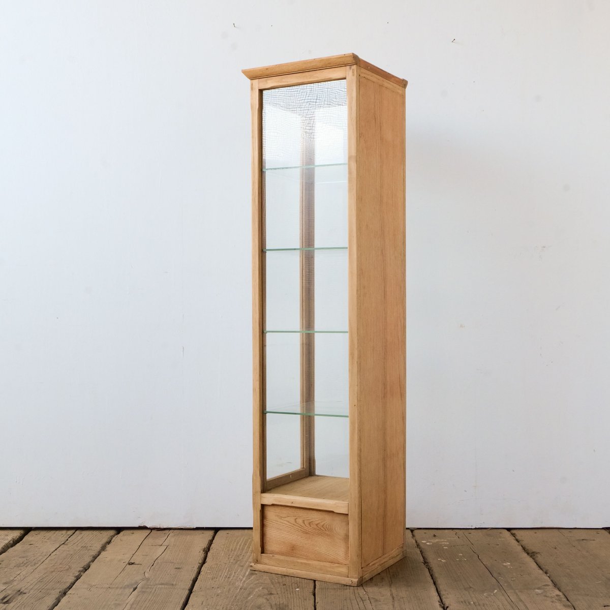 ゆらゆらガラスの背高5段ショーケース /sk.813 | SLOWHAND DEPARTMENT