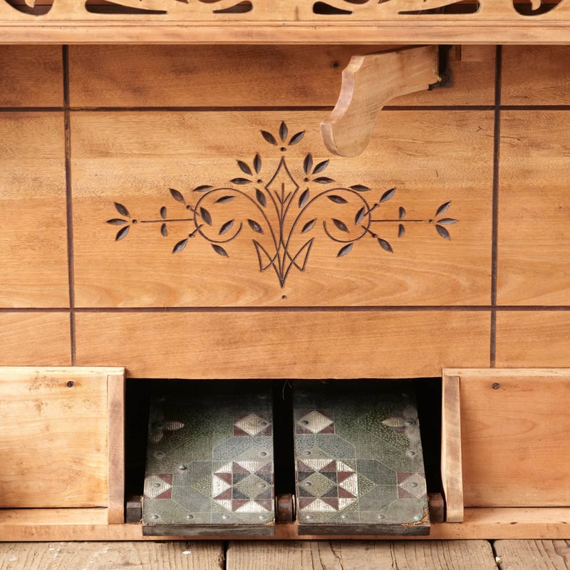 大正浪漫感じるYAMAHA製足踏みオルガンオブジェ/sk.754 | SLOWHAND DEP