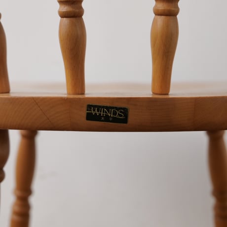 ナチュラルウッド・ろくろ加工のダイニングチェア/st.678