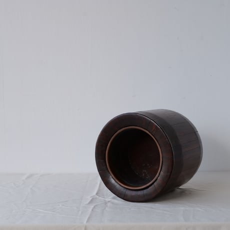 寄せ木の火鉢 / Green pot sd.210