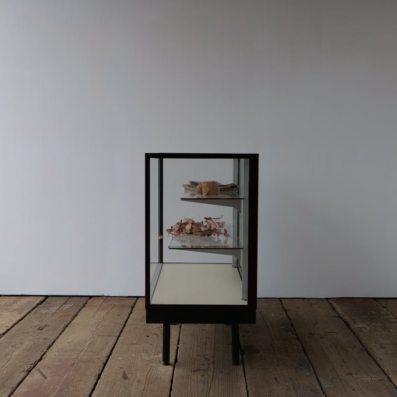 Iron frame 脚付きショーケース brown/全国配送◎ /店舗引取◎ | SLOWH