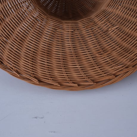 インテリア展示用、悠々としたラタンの帽子/st.934