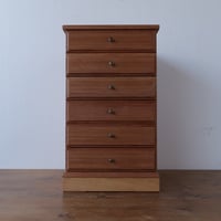 真鍮つまみ 6杯 小抽斗 /st.471