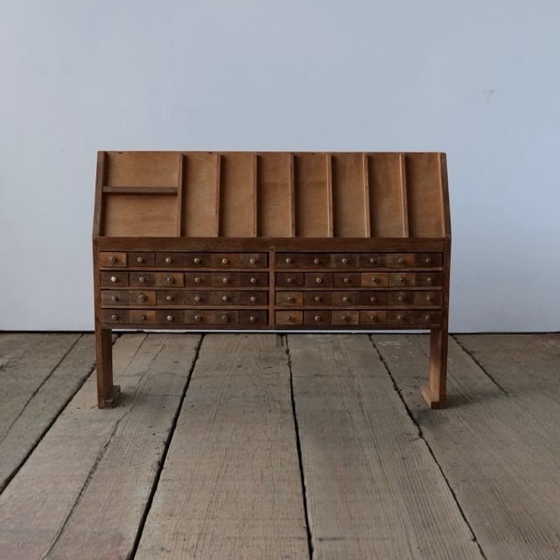 48杯の抽斗 活版印刷棚 /sk.323 | SLOWHAND DEPARTMENT