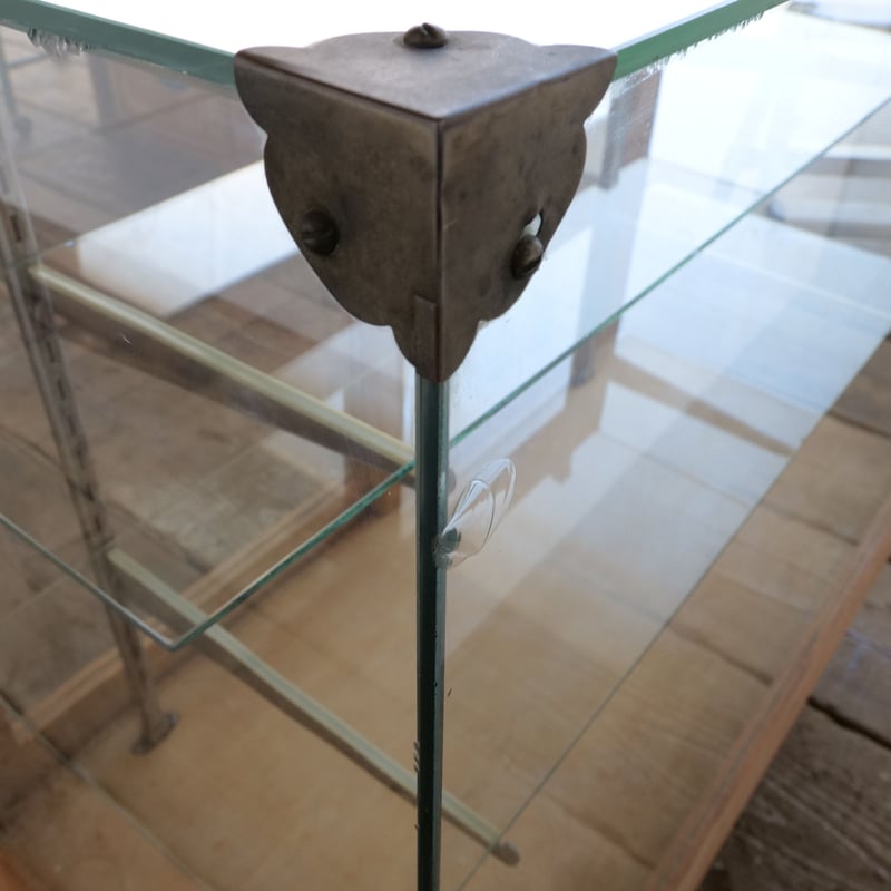 木の温もりと透明感が絶妙なバランスのガラスショーケース/sk