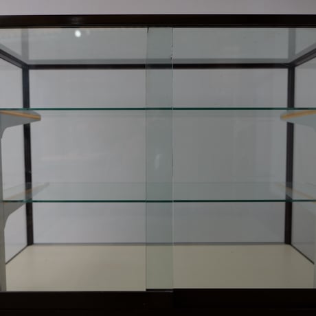 Iron frame 脚付きショーケース brown/全国配送◎ /店舗引取◎